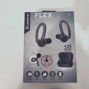 Bluestone Flex True Wireless Earbuds Black, New in unopened Box